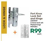 Fort Knox Lock Set And Hinge-Each