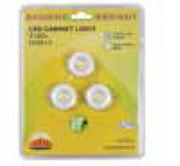 LED Cabinet Downlight Round Matt White 1.5W-Each