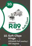 Soft Close Hinge-Each