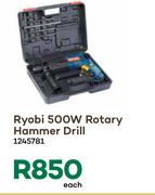 Ryobi 500W Rotary Hammer Drill-Each