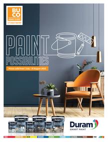 BUCO : Duram Paint Possibilities (01 July - 31 August 2022)