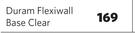 Duram Flexiwall Base (Clear)-1L