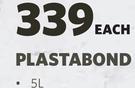 Duram Plasta Bond Ready To Use-5L Each