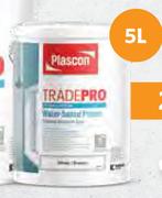 Plascon Tradepro Water Based Primer White-5L Each