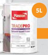 Plascon Tradepro Solvent Based Primer White-5L Each