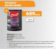 Plascon Velvaglo Water Based White-5L Each