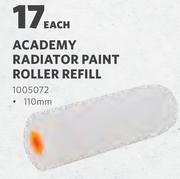 Academy Radiator Paint Roller Refill 110mm-Each