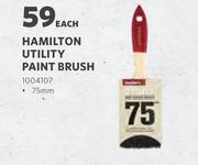 Hamilton Utility Paint Brush 75mm-Each