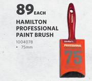 Hamilton Professional Paint Brush 75mm-Each