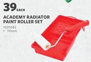Academy Radiator Paint Roller Set 110mm-Each