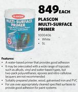 Plascon Multi-Surface Primer 1000406-5Ltr