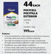 Polycell Polyfilla Exterior 1000812-2Kg