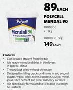 Polycell Mendal90 1000806-2Kg