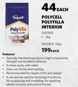 Polycell Polyfilla Interior 1000815-2Kg