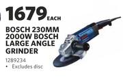 Bosch 230mm 2000W Bosch Large Angle Grinder-Each