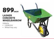 Lasher Concrete Wheelbarrow CKD81210-Each