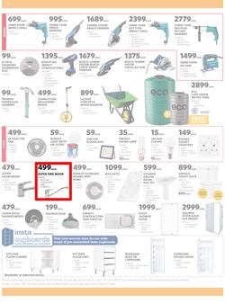 BUCO : Hardware Buildware (22 June - 10 July 2022) | Valid In Athlone, Bergvliet, Blackheath, Bloemfontein, Brackenfell, Brits, Burgersfort, Cape Town, Chamdor, Vasco, Claremont, East London, Arcadia, page 2