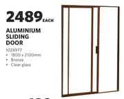 Aluminiun Sliding Door-1800 x 2100mm Each