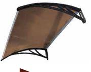 Awning 1.2m Bronze-Each