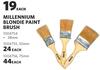 Millennium Blonde Paint Brush 38mm 1004754-Each