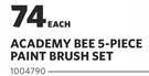 Academy Bee 5-Piece Paint Brush Set 1004790
