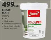 Plascon Bright Matt-20Ltr