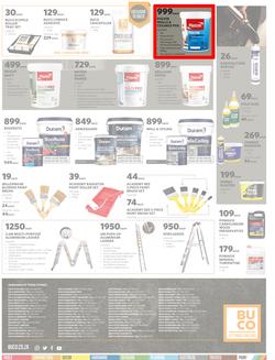 BUCO : Hardware Buildware (22 June - 10 July 2022) | Valid In Athlone, Bergvliet, Blackheath, Bloemfontein, Brackenfell, Brits, Burgersfort, Cape Town, Chamdor, Vasco, Claremont, East London, Arcadia, page 4