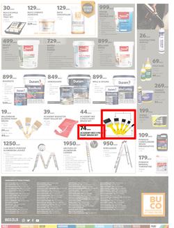 BUCO : Hardware Buildware (22 June - 10 July 2022) | Valid In Athlone, Bergvliet, Blackheath, Bloemfontein, Brackenfell, Brits, Burgersfort, Cape Town, Chamdor, Vasco, Claremont, East London, Arcadia, page 4