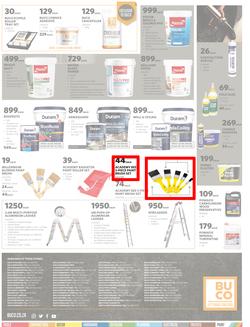 BUCO : Hardware Buildware (22 June - 10 July 2022) | Valid In Athlone, Bergvliet, Blackheath, Bloemfontein, Brackenfell, Brits, Burgersfort, Cape Town, Chamdor, Vasco, Claremont, East London, Arcadia, page 4