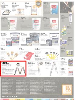 BUCO : Hardware Buildware (22 June - 10 July 2022) | Valid In Athlone, Bergvliet, Blackheath, Bloemfontein, Brackenfell, Brits, Burgersfort, Cape Town, Chamdor, Vasco, Claremont, East London, Arcadia, page 4