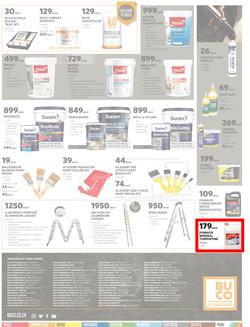 BUCO : Hardware Buildware (22 June - 10 July 2022) | Valid In Athlone, Bergvliet, Blackheath, Bloemfontein, Brackenfell, Brits, Burgersfort, Cape Town, Chamdor, Vasco, Claremont, East London, Arcadia, page 4