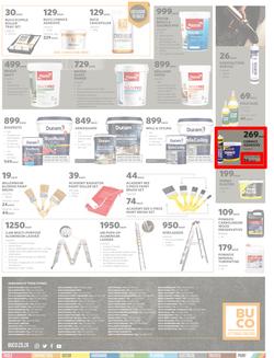 BUCO : Hardware Buildware (22 June - 10 July 2022) | Valid In Athlone, Bergvliet, Blackheath, Bloemfontein, Brackenfell, Brits, Burgersfort, Cape Town, Chamdor, Vasco, Claremont, East London, Arcadia, page 4