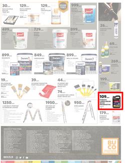BUCO : Hardware Buildware (22 June - 10 July 2022) | Valid In Athlone, Bergvliet, Blackheath, Bloemfontein, Brackenfell, Brits, Burgersfort, Cape Town, Chamdor, Vasco, Claremont, East London, Arcadia, page 4