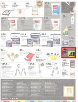 BUCO : Hardware Buildware (22 June - 10 July 2022) | Valid In Athlone, Bergvliet, Blackheath, Bloemfontein, Brackenfell, Brits, Burgersfort, Cape Town, Chamdor, Vasco, Claremont, East London, Arcadia, page 4