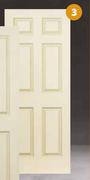 Buco Deep Moulded Door 6 Panel-Each