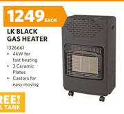 LK Black Gas Heater-Each