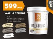 Buco Wall & Ceiling-20L Each