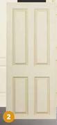 Buco Deep Moulded Door 4 Panel-Each