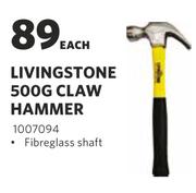 Livingstone Claw Hammer-500g Each