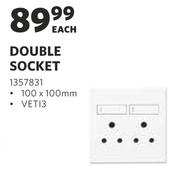 Double Socket-Each