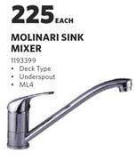 Molinari Sink Mixer-Each