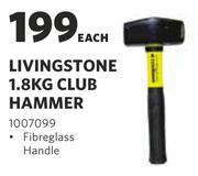 Livingstone Club Hammer-1.8Kg Each