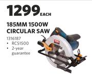 Ryobi 185MM 1500W Circular Saw RCS1500-Each