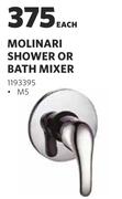 Molinari Shower Or Bath Mixer M5-Each