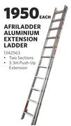 Afri Ladder Aluminium Extension Ladder-Each