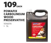 Powafix Carbolineum Wood Preservative-5L Each