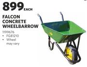 Falcon Concrete Wheelbarrow-Each