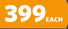 Buco Deep Moulded Door 2 Panel-Each