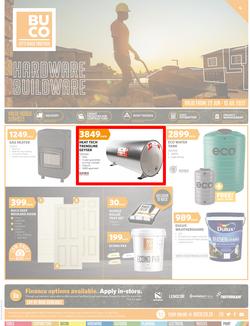 BUCO : Hardware Buildware (22 June - 10 July 2022) | Valid In Eastern Cape, Alice, Butterworth, Cofimvaba, Ngcobo, King William's Town, Fleet Street, Lusikisiki, Mdantsane, Mthatha, Callaway Street, page 1