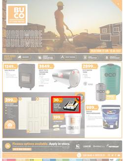 BUCO : Hardware Buildware (22 June - 10 July 2022) | Valid In Eastern Cape, Alice, Butterworth, Cofimvaba, Ngcobo, King William's Town, Fleet Street, Lusikisiki, Mdantsane, Mthatha, Callaway Street, page 1